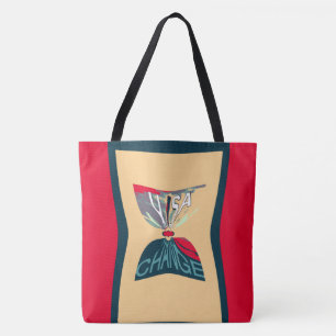 USA Change Schön Erstaunlich Text Zitat Design Tasche