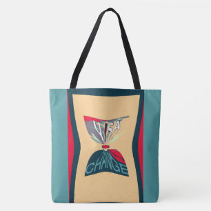 USA Change Schön Erstaunlich Text Zitat Design Tasche