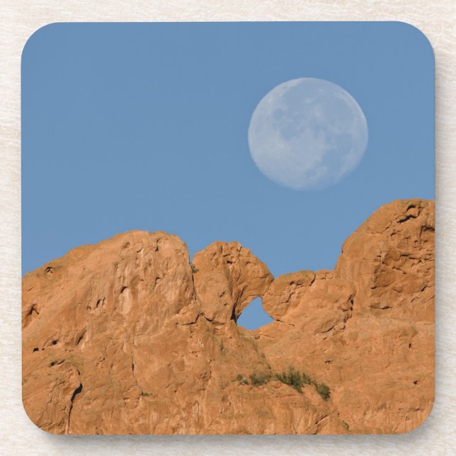 USA, Colorado, Colorado Springs, Garten der 2 Getränkeuntersetzer (Vorderseite)