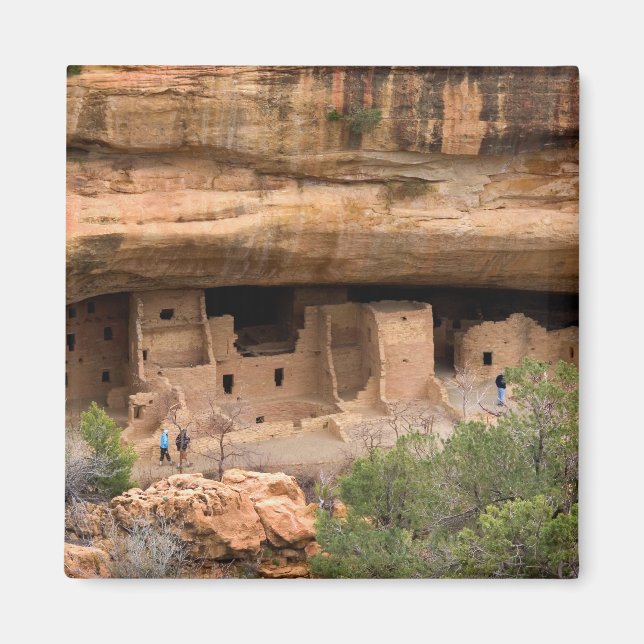 USA, Colorado. Klippenwohnungen Magnet (Vorne)