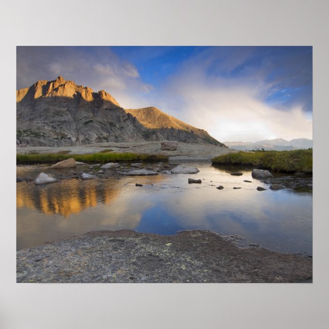 USA, Colorado, Rocky Mountain NP. Poster (Vorne)