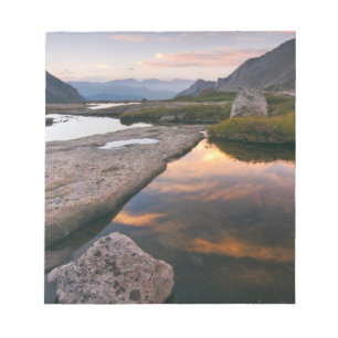 USA, Colorado, Rocky Mountain NP.  Sonnenaufgang Notizblock
