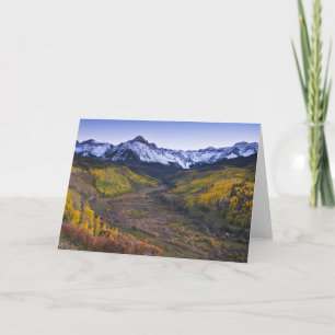 USA, Colorado, Rocky Mountains, San Juan Karte