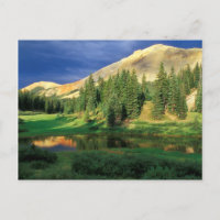 USA, Colorado Roter Berg bei Sonnenuntergang