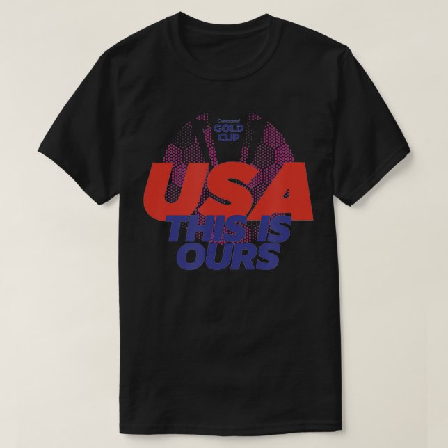 USA Concacaf Gold Cup 2021 T-Shirt (Design vorne)
