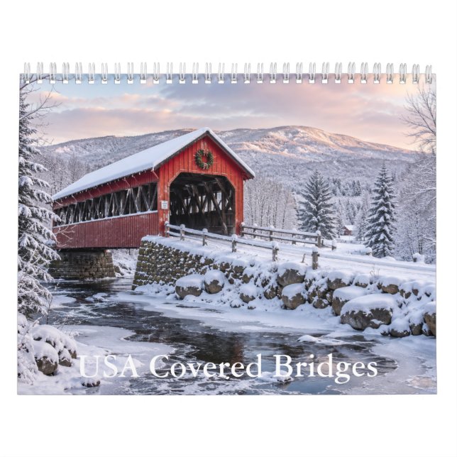 USA Covered Bridges Kalender  (Titelbild)