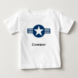 USA Cowboy Blue Baby T-shirt