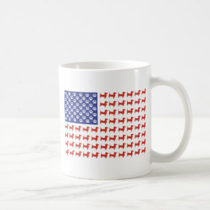 USA-Dackel Kaffeetasse