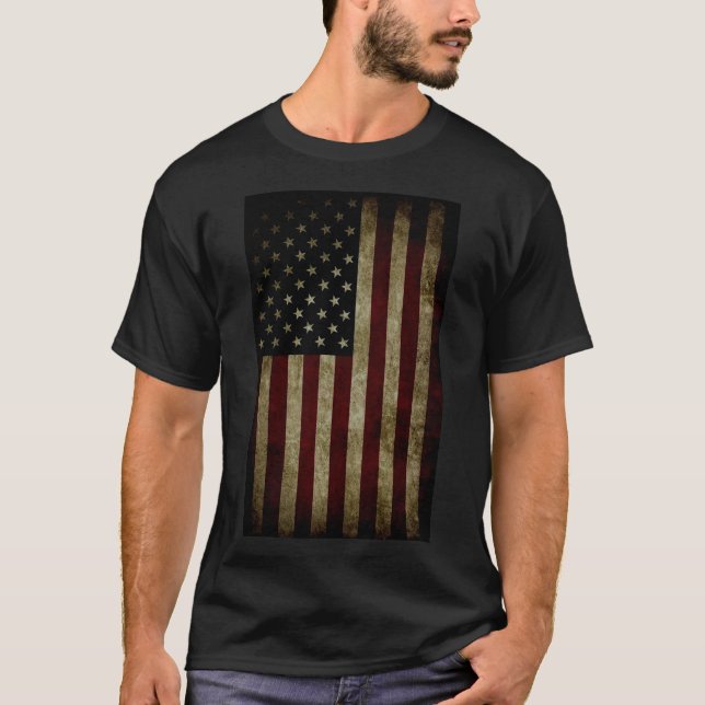 USA Dark T-Shirt (Vorderseite)
