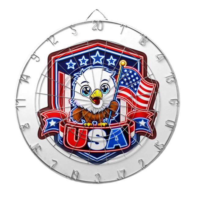 USA DARTSCHEIBE (vorne)