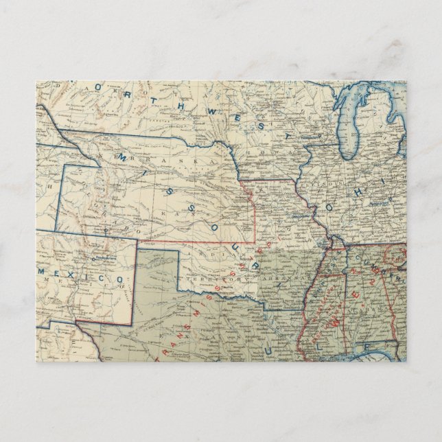 USA Dec 1862 Postkarte (Vorderseite)