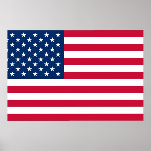 USA des American Flag Poster (Vorne)