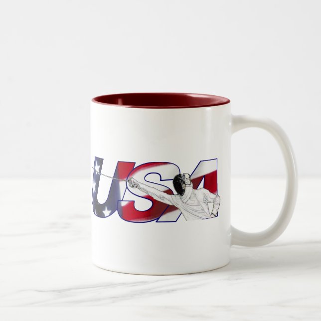 USA, die Tasse einzäunen (Rechts)