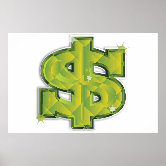 USA Dollar Poster (Vorne)