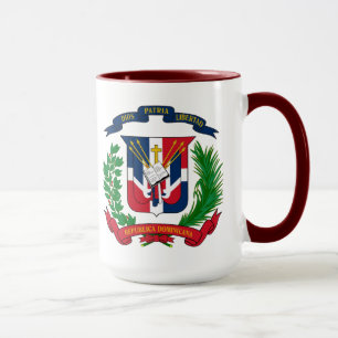 USA Dominikanische Republik Herz Flaggen Hispanoam Tasse