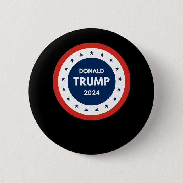 Usa Donald Trump 2024 Button (Vorderseite)