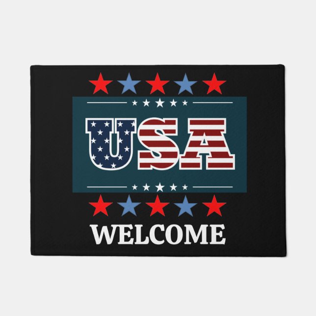 USA Doormat Fußmatte (Vorderseite)