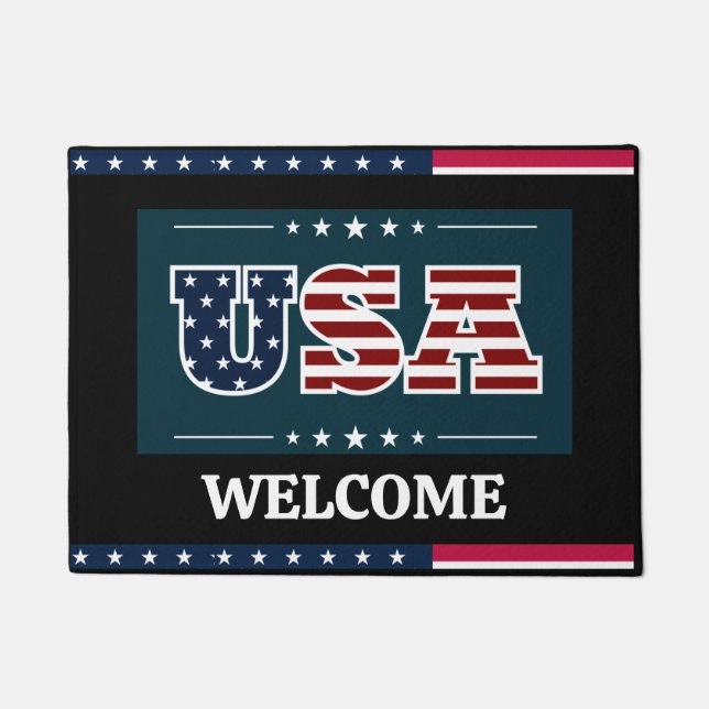 USA Doormat Fußmatte (Vorderseite)