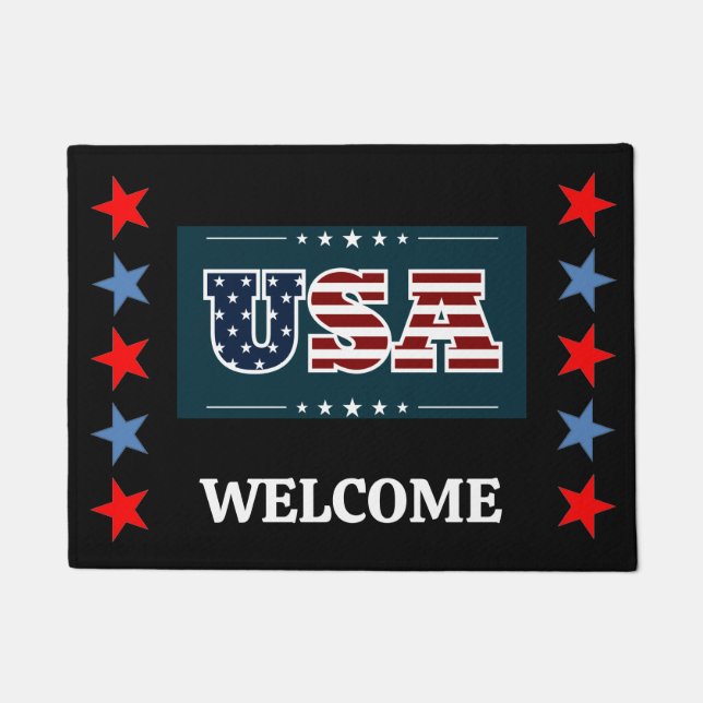 USA Doormat Fußmatte (Vorderseite)