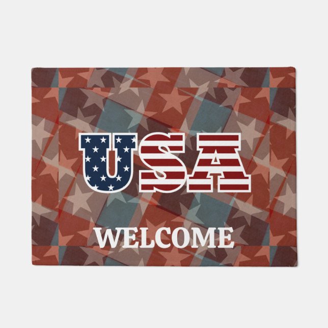 USA Doormat Fußmatte (Vorderseite)