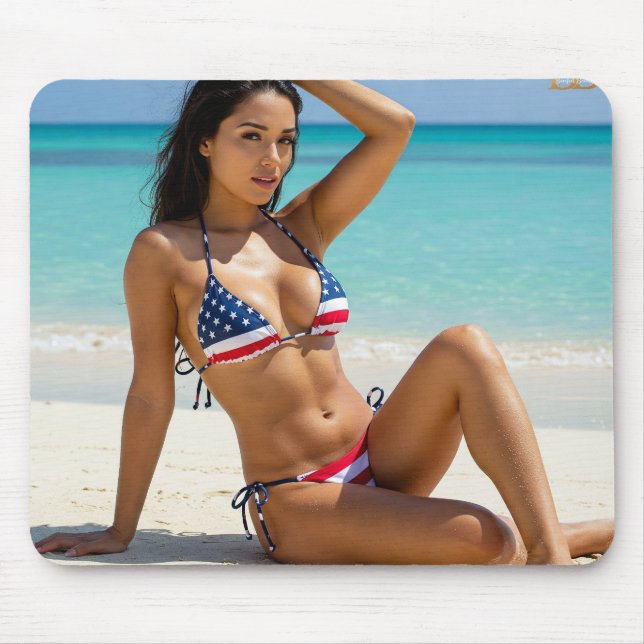 USA Dream Girl 8 Mousepad (Vorne)