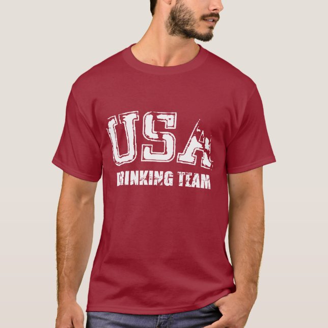 USA Drink Team T-Shirt (Vorderseite)