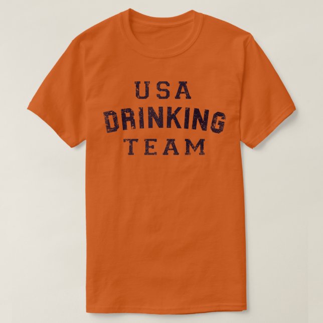 USA Drink Team T-Shirt (Design vorne)