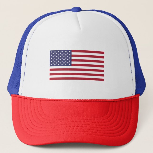 USA DRUCKHATTE UND CAPS TRUCKERKAPPE (Vorderseite)
