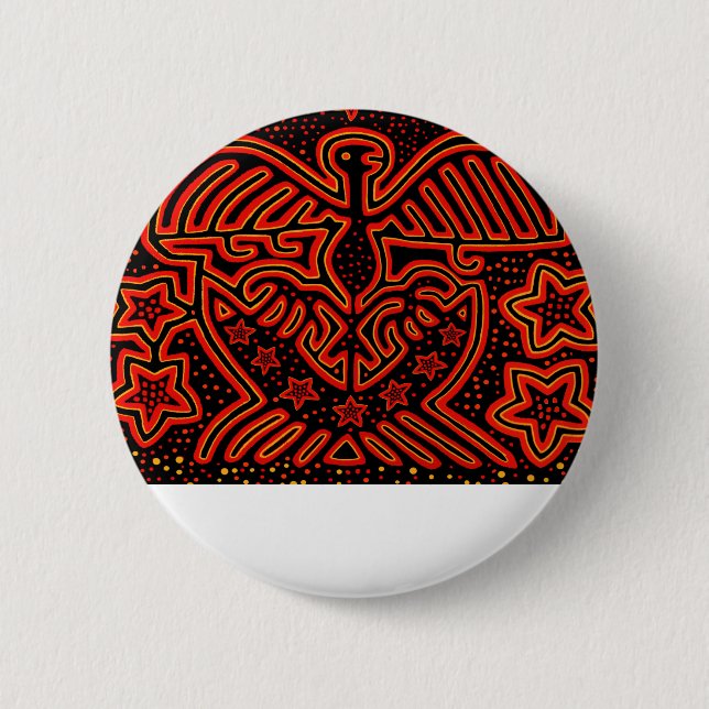 USA EAGLE PATRIOT - KAMPF FÜR DEMOKRATIE! BUTTON (Vorderseite)