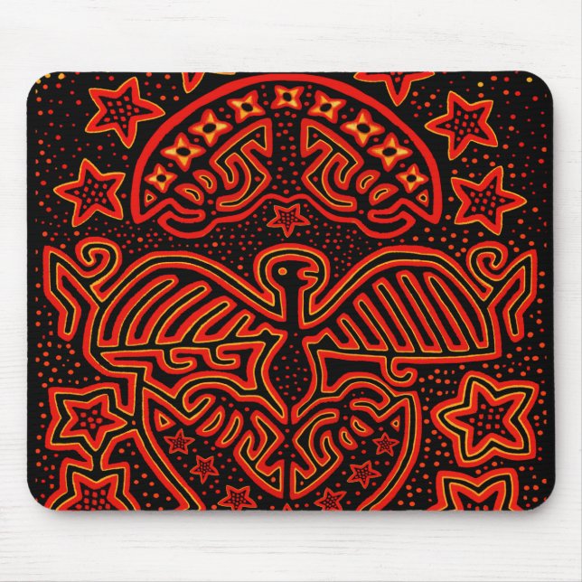 USA EAGLE PATRIOT - KAMPF FÜR DEMOKRATIE! MOUSEPAD (Vorne)