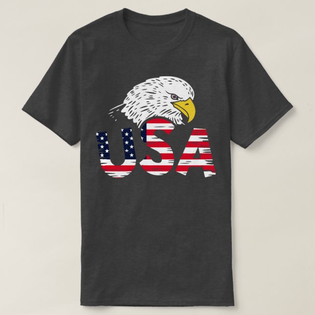 USA Eagle T-Shirt (Design vorne)
