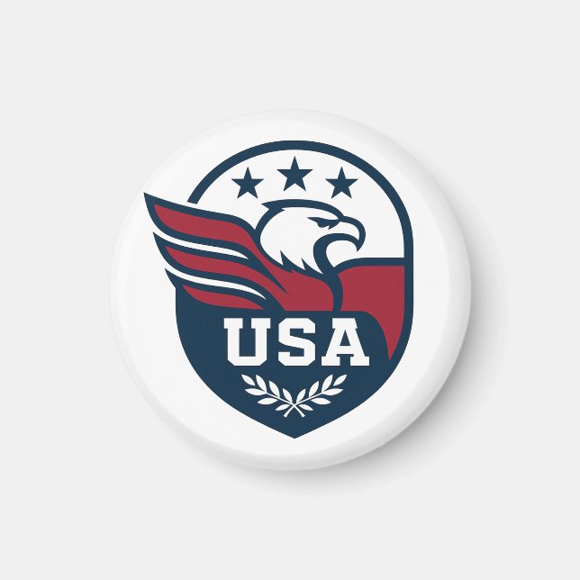 USA Eagle Wappen Magnet (Vorne)