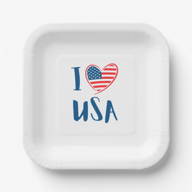 USA Elections Party Collection Pappteller (Vorderseite)