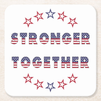 USA Elections Party Collection Rechteckiger Pappuntersetzer