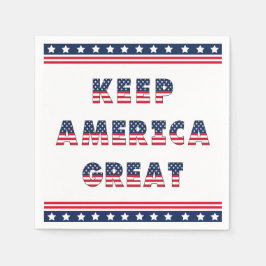 USA Elections Party Collection Serviette