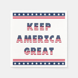 USA Elections Party Collection Serviette