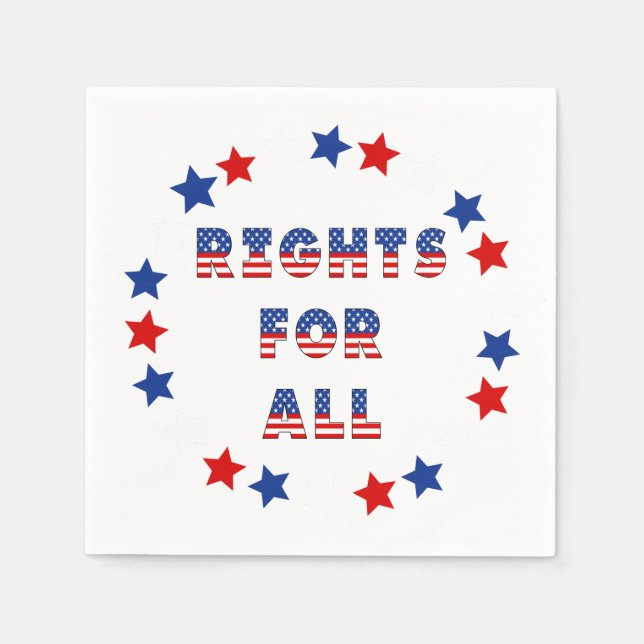 USA Elections Party Collection Serviette (Vorderseite)