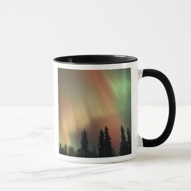 USA, Fairbanks area, Central Alaska, Aurora 3 Tasse (Rechts)