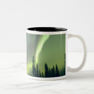 USA, Fairbanks-Gebiet, Zentralalaska, Aurora Zweifarbige Tasse