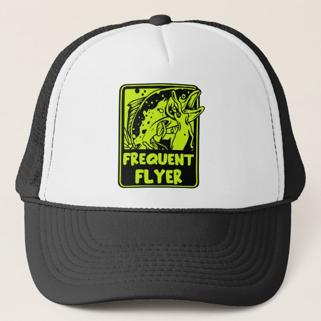 USA Fischen Truckerkappe (Vorderseite)