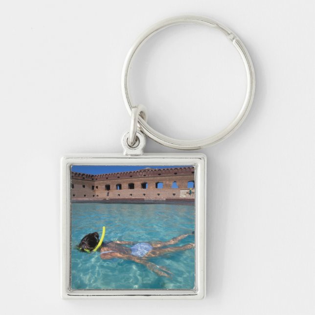 USA, FL, Florida Keys, Fort Jefferson, 1846, Schlüsselanhänger (Vorne)