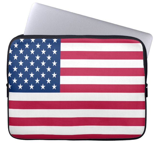 USA Flag-26976 Laptopschutzhülle (Vorderseite)