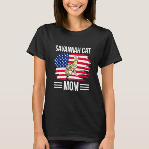 Usa Flag 4. Juli Muttertag Merica Savannah C T-Shirt