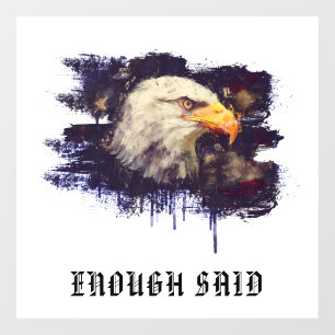 *~* USA Flag American Bald EAGLE AP16 Patriotic Fensteraufkleber