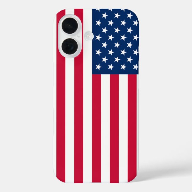 USA Flag American iPhone Case (Rückseite)