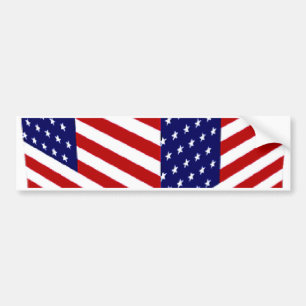 USA Flag_ Autoaufkleber