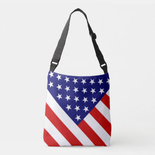 USA Flag bagcbcbcn Tragetaschen Mit Langen Trägern