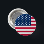 USA Flag Button Patriotic<br><div class="desc">American Flag Buttons - United States of America - USA Flag - Patriotic - independence day - July 4th - Customizable - Choose / Add Your Unique Text / Color / Image - Make Your Special Button Gifts Accessories - Resize and move or remove and add elements / image with...</div>