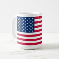 USA Flag Coffee Tasse American Patriotic