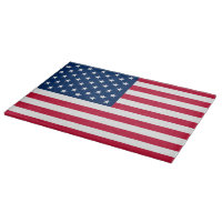USA Flag Cutting Board Patriotic